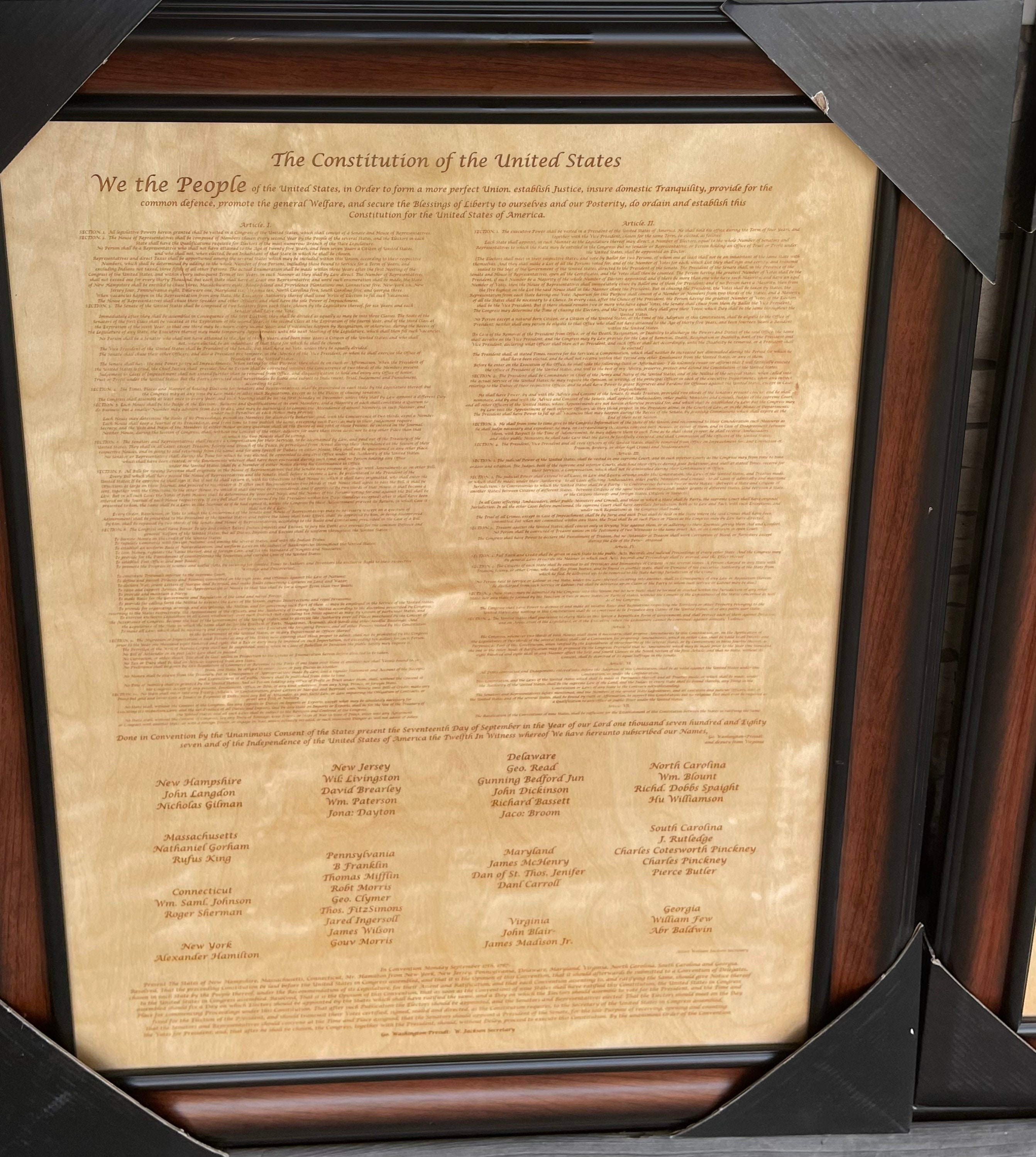 declaration of independence constitution bill of rights timeline