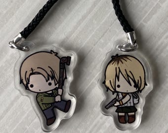 ドキドキ文芸部 || 2インチ アクリルキーチェーンチャーム