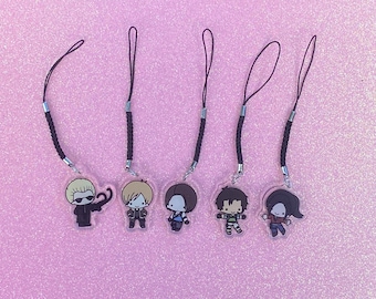 Little Resident Inspired Phone Charm | Double Sided Matte Acrylic Keychain|y2k|Sanrio|Fanmade