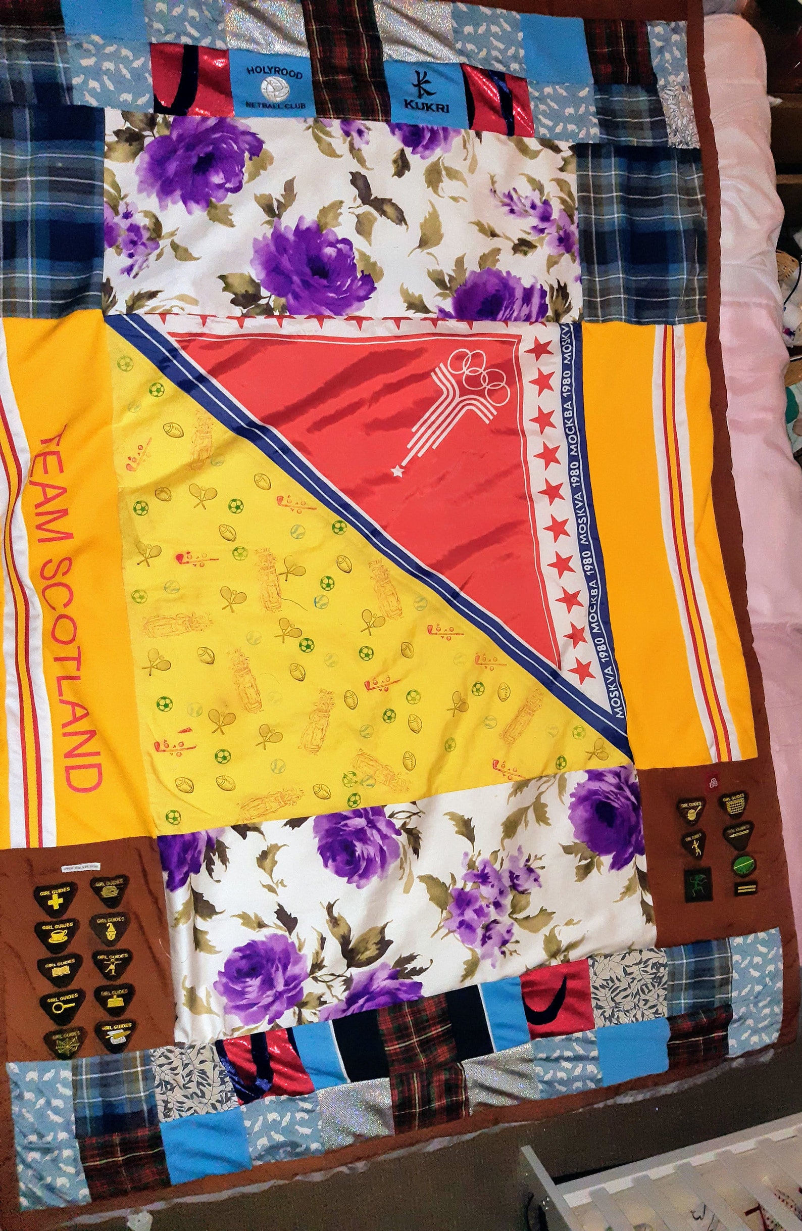 Memory Quilt/memory Blanket/ Patchwork Quilt/ Baby Etsy UK