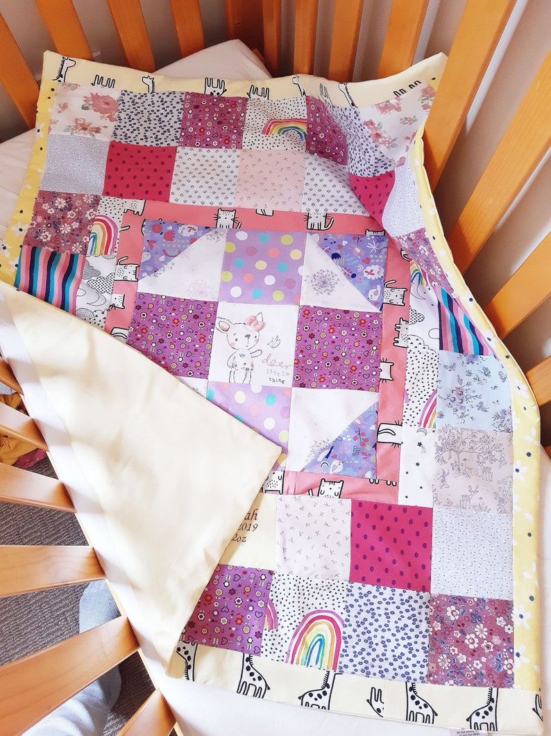 Memory Quilt/memory Blanket/ Patchwork Quilt/ Baby Etsy UK