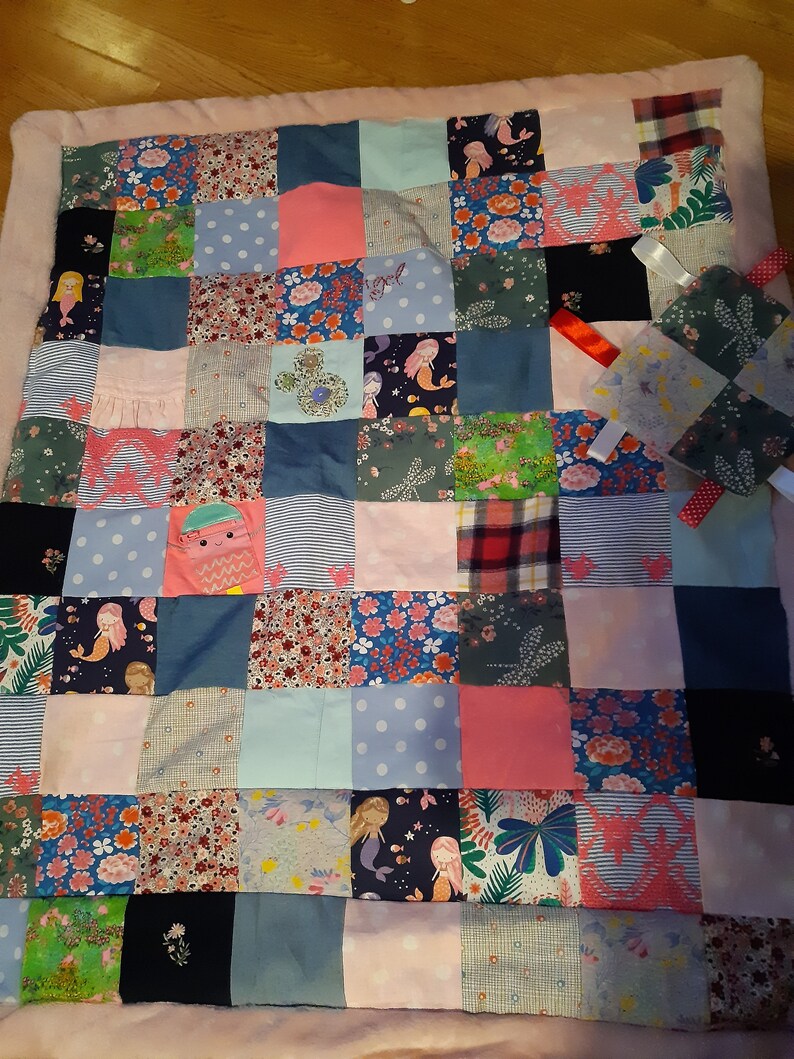 Memory Quilt/memory Blanket/ Patchwork Quilt/ Baby Etsy UK