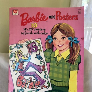 1974 Barbie mini-posters 10 14X20 Poster Book image 1