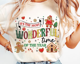 Retro Christmas Png, Gingerbread Man Png, Christmas Sublimation Shirt Designs, Vintage Christmas Png, Holiday Season Png, Digital Download