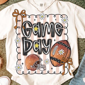 Football Spieltag Png, Football Png, Spieltag Png, Football Mama Png, Touchdown Saison Png, Sport Png, Preppy Football Mom Kokette Bogen Png