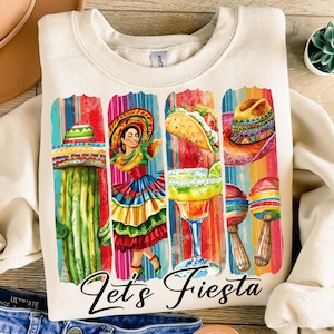 Cinco de mayo PNG Vamos a fiesta PNG México Tequila PNG Margarita Tacos PNG Diseño de camiseta mexicana Fiesta mexicana PNG Bitchachos PNG Festival PNG