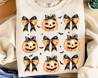 Halloween Pumpkin png, Coquette Bow Halloween png, Spooky Season png, Halloween Shirt png, Pumpkin png, Halloween Shirt Sublimation Designs