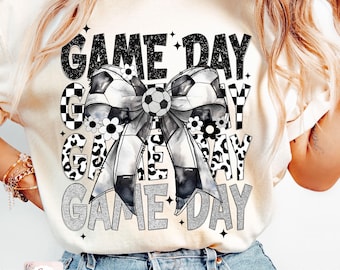 Game Day Soccer png, Coquette Soccer Bow png, Soccer mom png, Retro Soccer png, Fall Soccer png, Soccer Season Png, Sports png Design