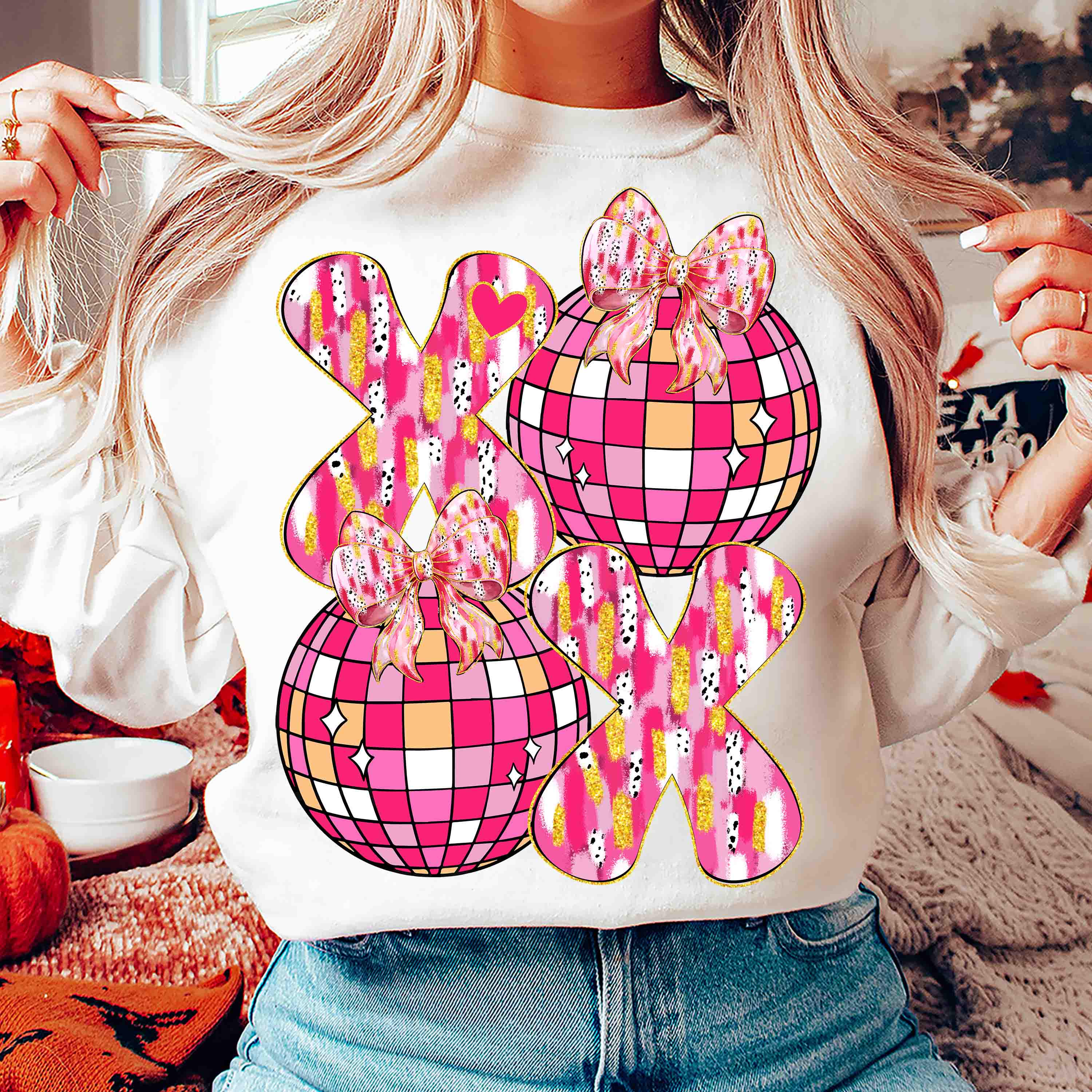 Valentines Bundle Png, XOXO Valentines Day Heart Brushstroke Png ...