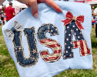 PNG de patchwork falso de EE. UU., PNG del 4 de julio, PNG de EE. UU., PNG de patchwork falso del 4 de julio, PNG de América, PNG patriótico, PNG de la bandera de EE. UU.