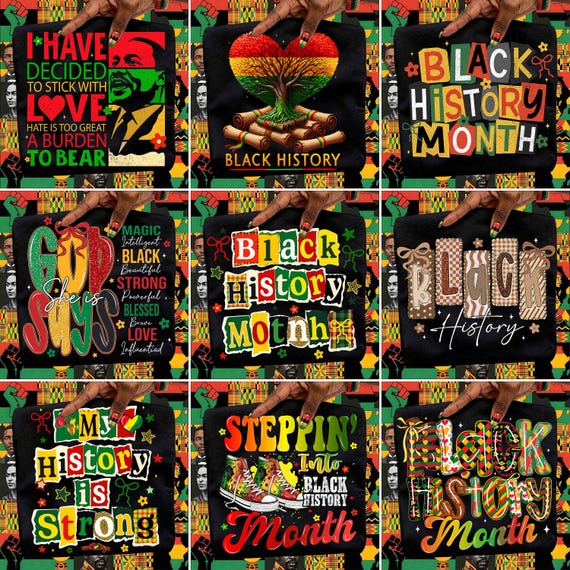 Black History Month Bundle PNG, Mlk Day Png, Black History Bundle, Afro American Png, Black History Shirt Png, Juneteenth, Black Girl Png