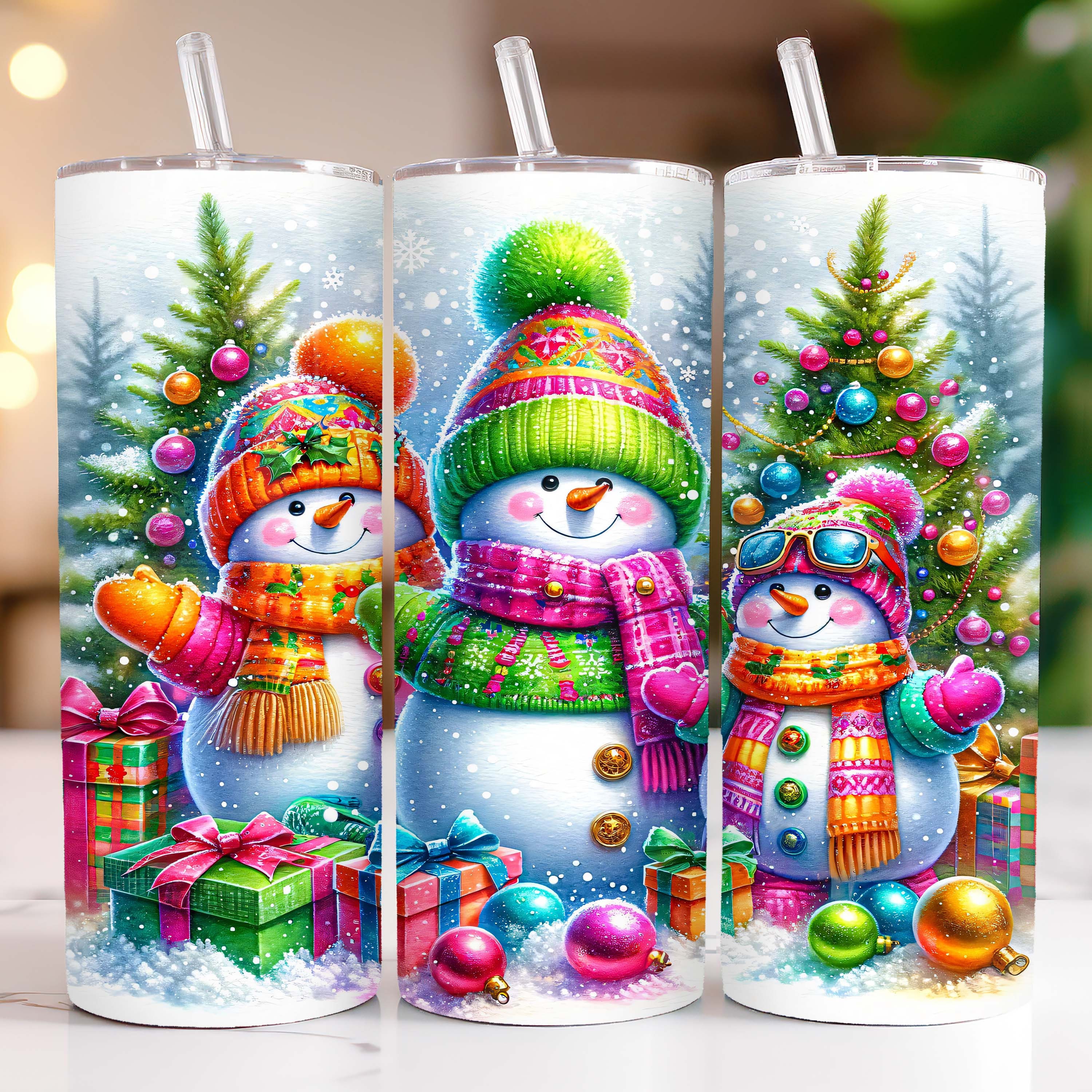 Fun Christmas Tumbler Designs 20 oz Tumbler, Lid, Straw & Gift Box –  Mackinac Island Designs