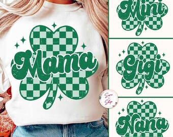 St Patrick's Day Mama Bundle Png, st patricks Mama Mini Png, Mama St Patricks Png, Shamrock St Patty day png, Clover, Lucky Shamrock Png