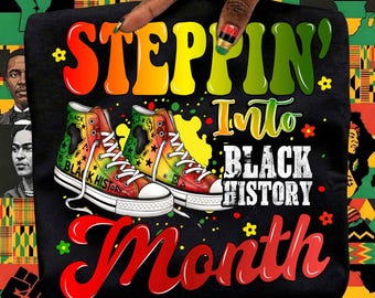 Black History Png, Stepping into black history month Png, Black History Month Png, Juneteenth, Black Lives Matter png, 1865 Juneteenth Png