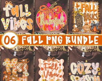 Preppy Fall Png Bundle, Brushstroke Fall Pumpkin Png, Fall mama Png, Thankful Png, Autumn Png Bundle, Pumpkin Patch Png, Fall Coquette Bow