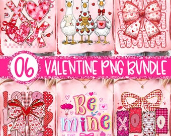 Valentine Png Bundle, Valentines Day Bundle Png, Love Png, Xoxo Png, Pink Valentine Bundle Png, Valentine Mama Png, Coquette Valentine Png