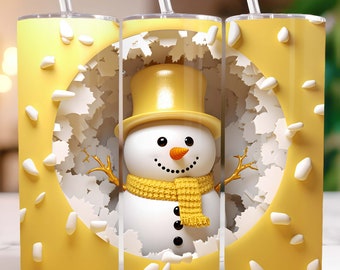 アンソロポロジー スノーマングラス 2個セット 雪だるま クリスマス