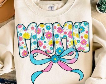 Retro blommig mamma png, preppy mamma png, mamma blomma png, mamma png, mors dag png, mamma png, present till mamma png, mamma kokett rosett png
