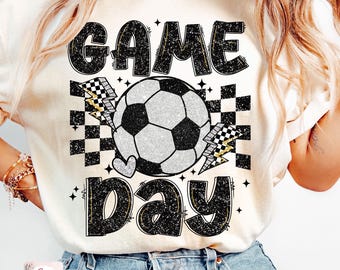 Fußball Spieltag PNG, Fußball Glitzer Png, Fußball Vibes, Retro Fußball Png Shirt Design, Fußball Mama Png, Fußball Mutter Png, Spieltag, Sport Png