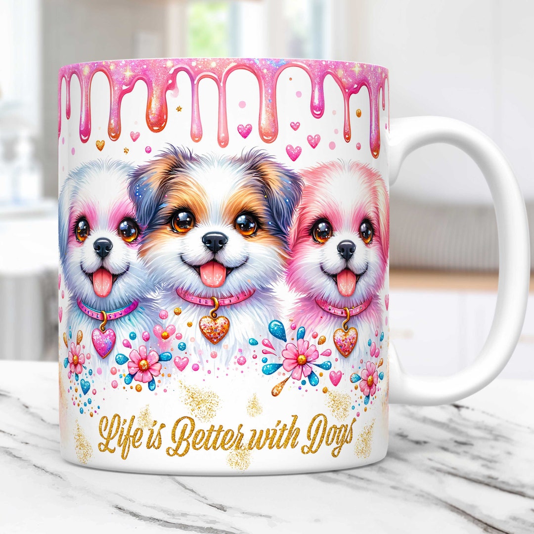 Personalized 'Better Together' Boxer Dog Coffee Mug - Custom Names, Ceramic Gift For Dog Lovers