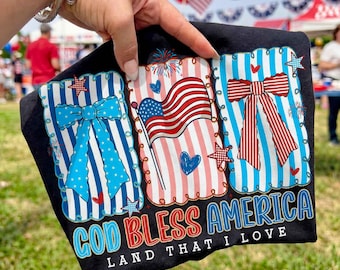 Dios bendiga a América Coqueta PNG, Coqueta patriótica PNG, Americana PNG, EE. UU. PNG, Coqueta PNG, Rojo Blanco Azul PNG, Preppy Patriótica