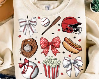Retro Baseball Coquette Bow Png, Bow Baseball Png Sublimation, Baseball Png, Game Day Baseball Png, Coquette Baseball Png Shirt Design