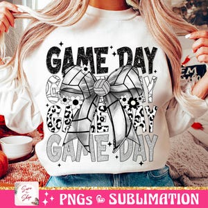 Coquette Volleyball png, volleybal boog png, volleybal moeder png, Game Day, Retro volleybal png, sport png Designs, volleybalseizoen png