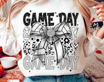 Coquette Volleyball png, volleybal boog png, volleybal moeder png, Game Day, Retro volleybal png, sport png Designs, volleybalseizoen png