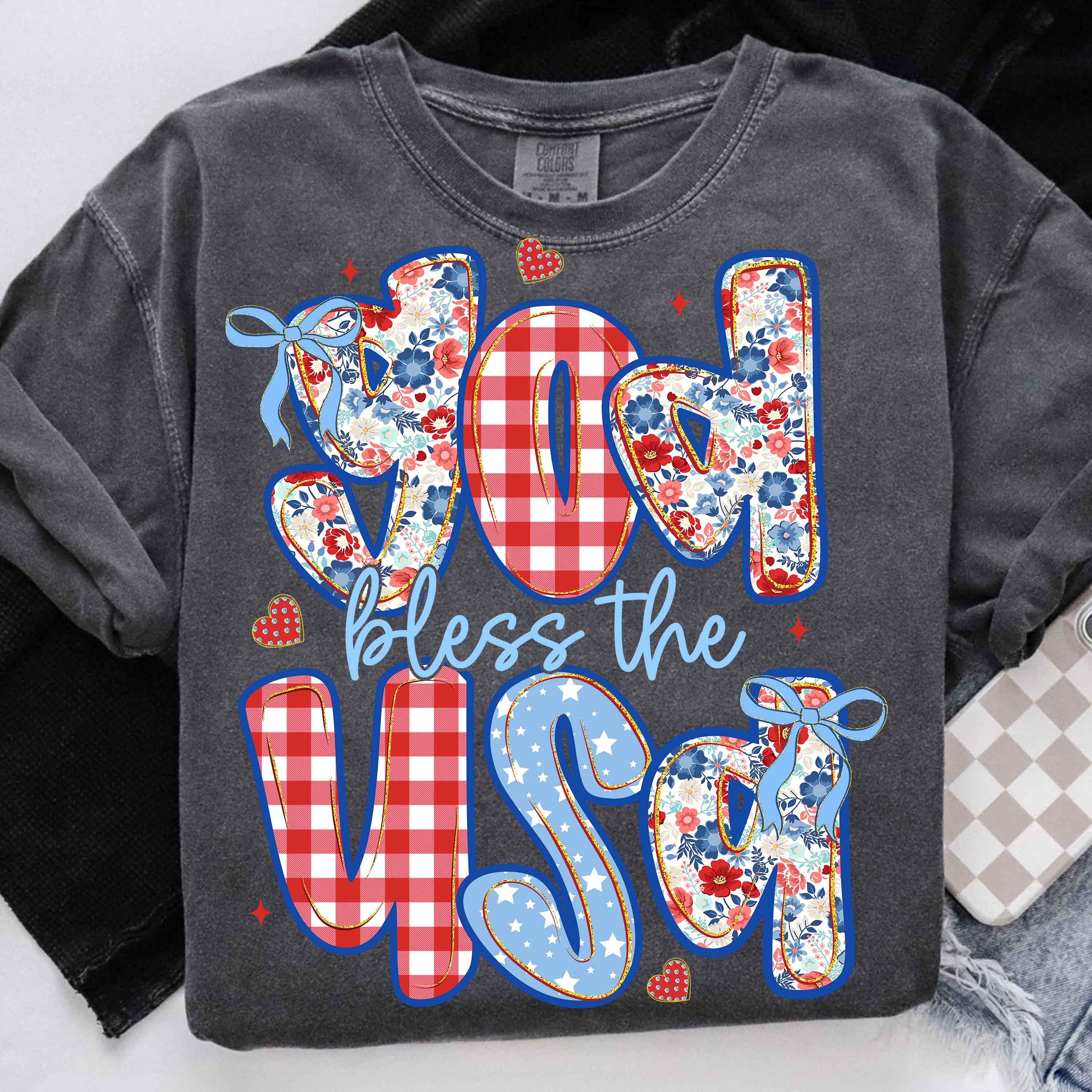 Preppy 4th of July Bundle Png, Retro USA Png, America Coquette PNG ...