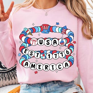 4th of July Bundle Png, Retro America Png, Preppy America Coquette PNG ...