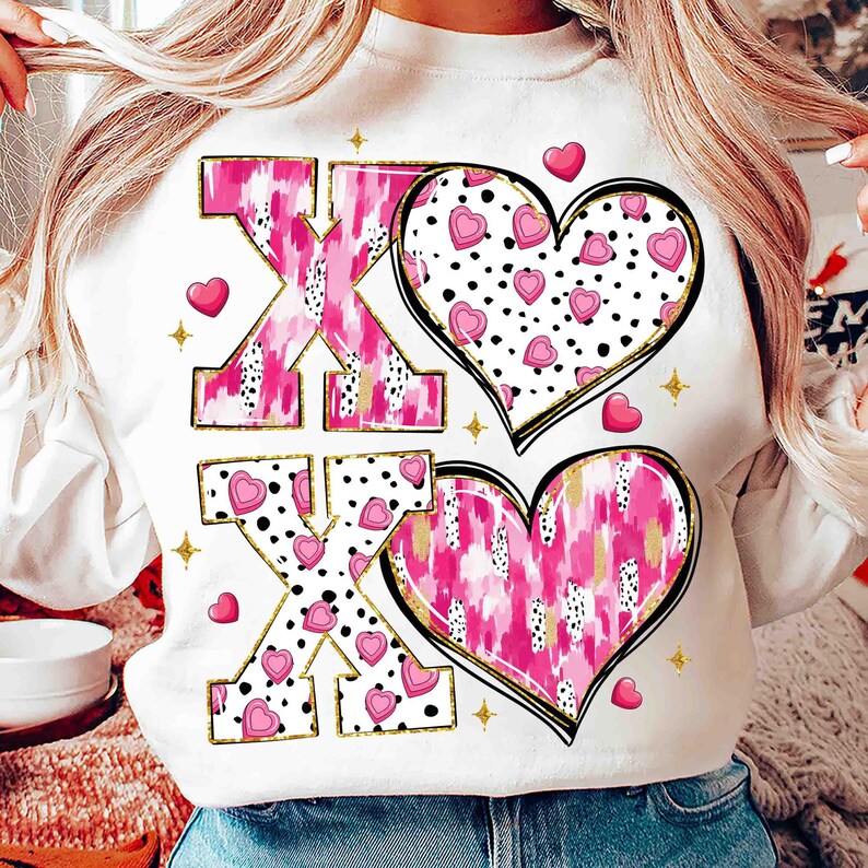 Valentines Day PNG Bundle, Valentines Bundle Png, XOXO Valentines Day ...