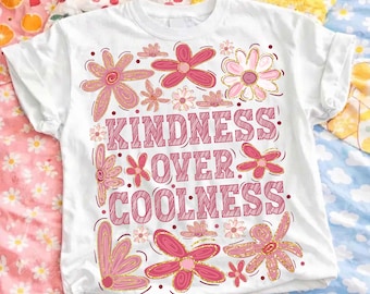 Kindness Over Coolness PNG, Be Kind PNG, Preppy Png, Positivity PNG, Encouragement Png, Trendy Png, Girly Png, Striped Png, Stars Png