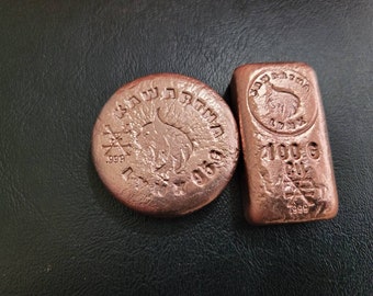 Pure copper bars and rounds