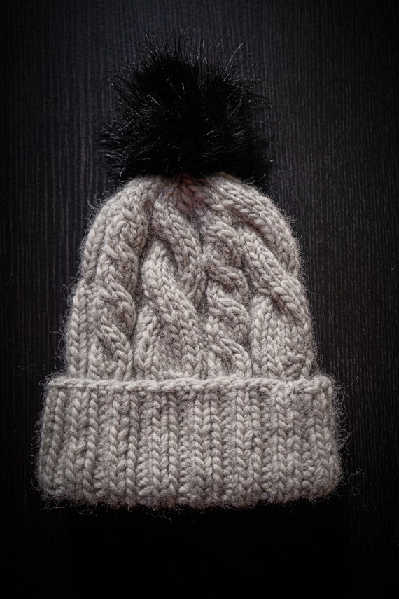 ESKIMO Beanie-winter Hat-super Chunky 