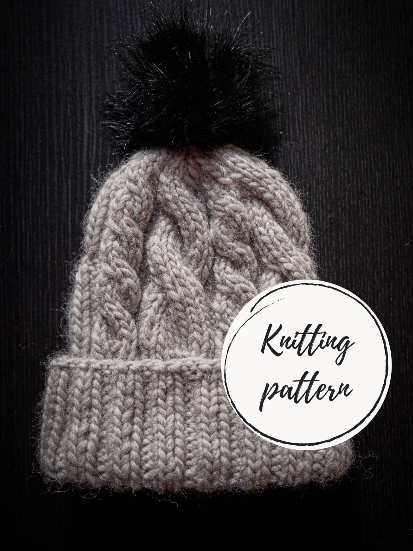Eskimo beanie knitting patternSuper chunky wool beaniedid Etsy