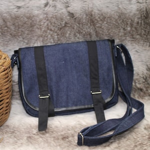 Sac US mixte en jeans - Fëgi