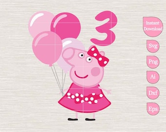 Download Peppa Pig Svg Etsy