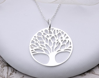 Collier arbre de vie en argent sterling