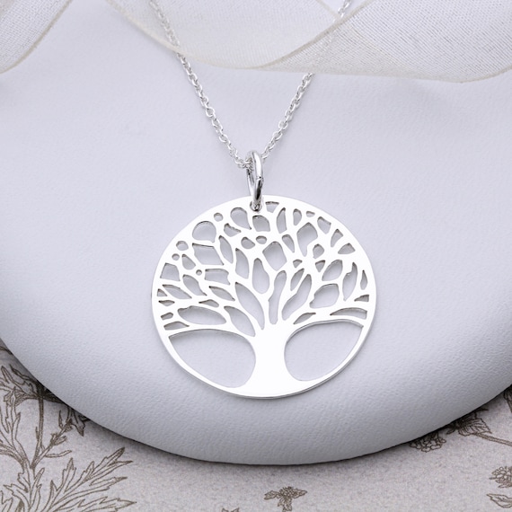 Etsy tree shop of life necklace