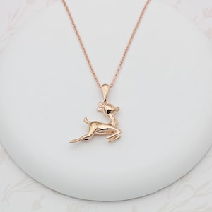 18ct Rose Gold Vermeil Bambi Necklace