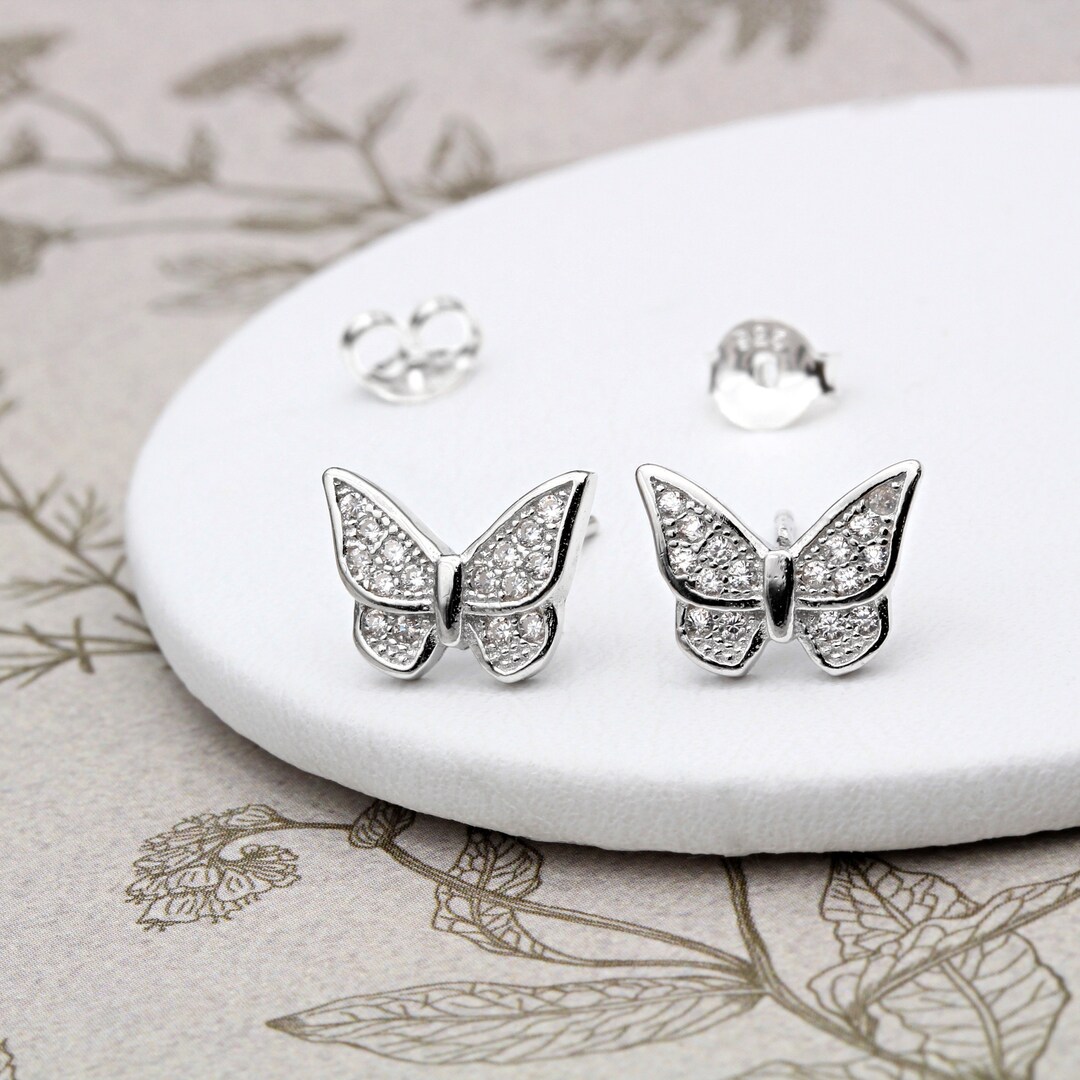 Orecchini da sposa in argento 925 di alta qualà, gioielli alla moda