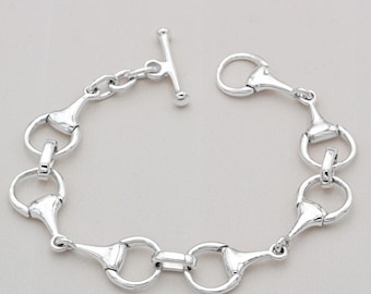 Trensenarmband aus Sterlingsilber