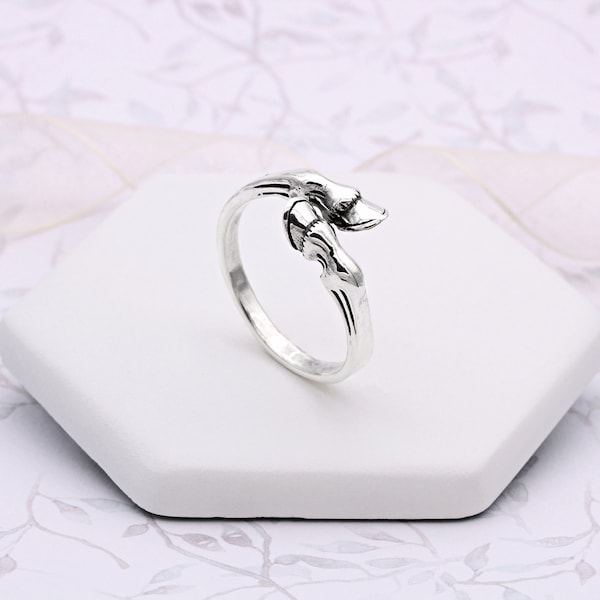 Sterling Silver Horse Hoof Ring