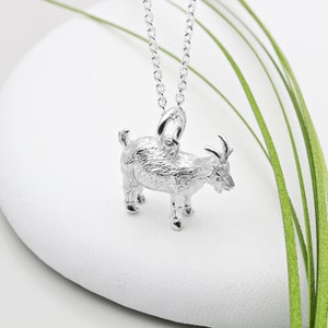 Sterling Silver Billy Goat Necklace