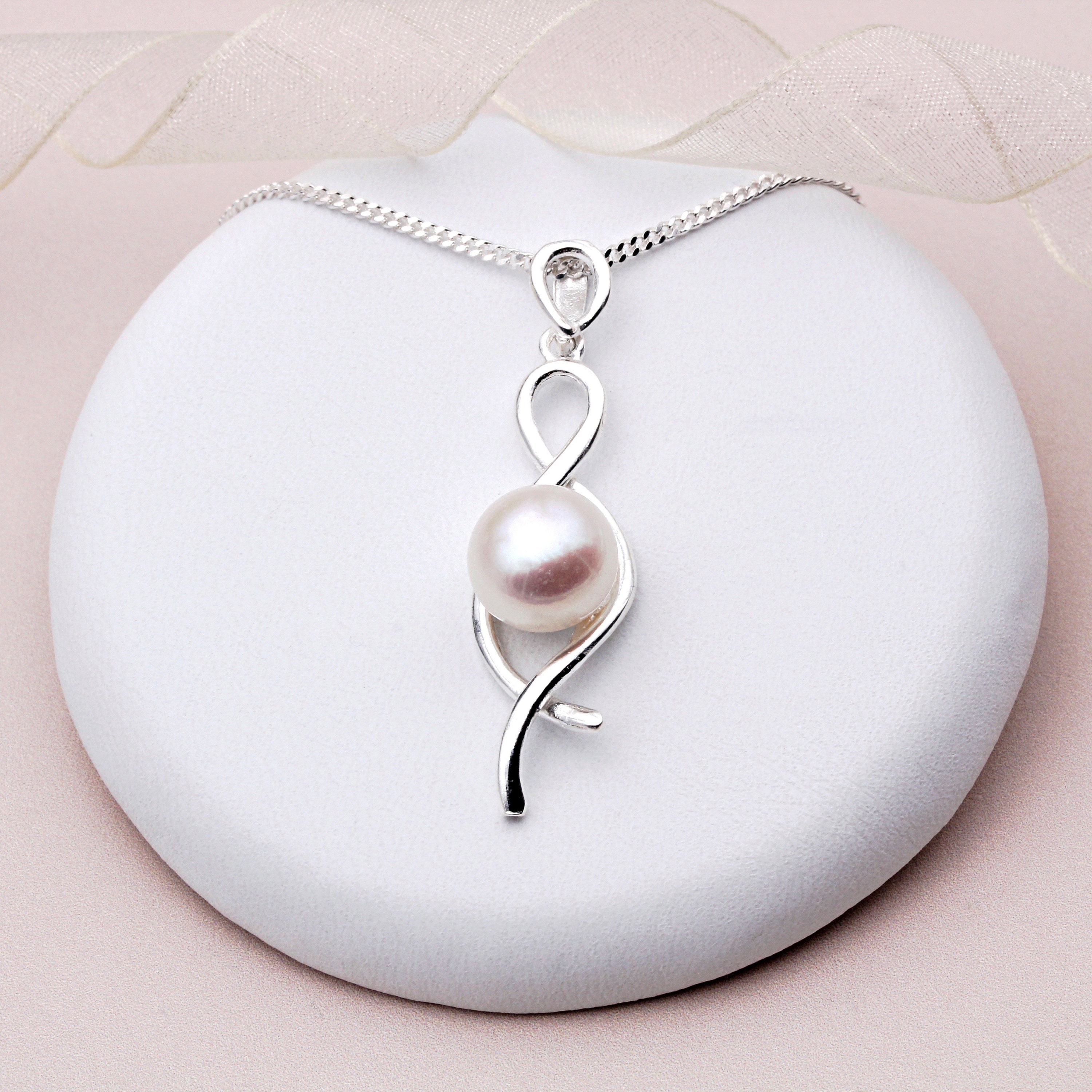 6732円 淡水 真珠 ネックレス シルバー pearl necklace silver