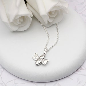 Sterling Silver Bee Necklace