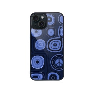 Blue Eye glossy phone case