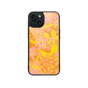 60s Summer glossy phone case