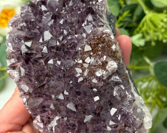 Raw Amethyst Cluster: Natural Crystal Gemstone, Home Decor