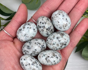 Kiwi Jasper Tumbled Stones ~ Pocket Crystals ~ Meditation